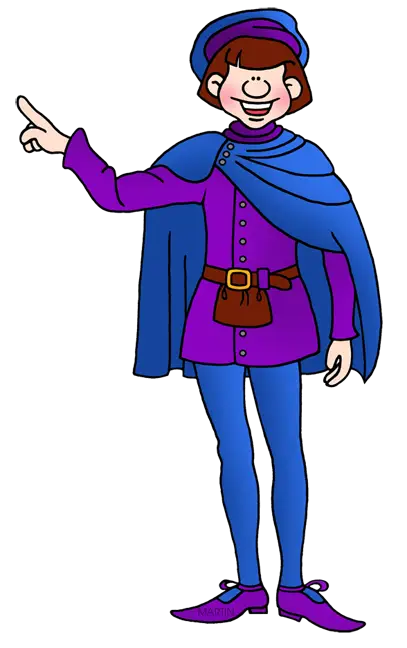 Medieval Man in Costume