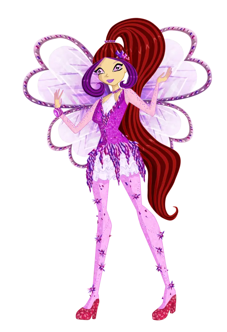 Fairy Character in Pink Magical Outfit