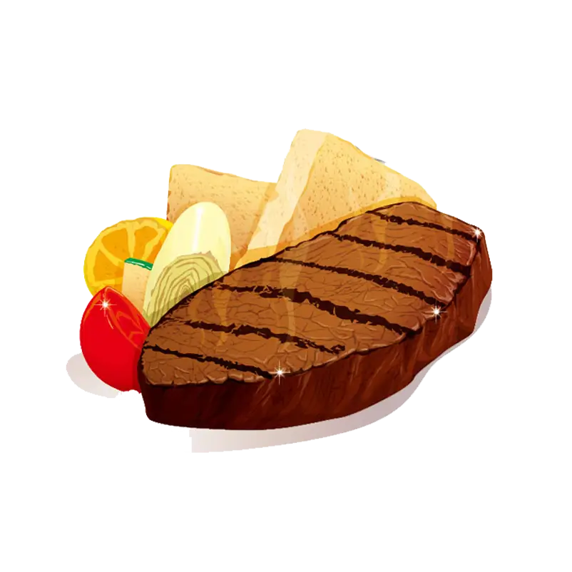 Grilled Steak with Vegetables