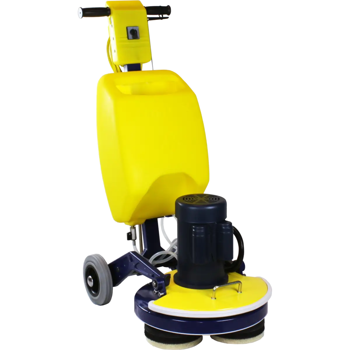 Yellow Floor Cleaning Machine