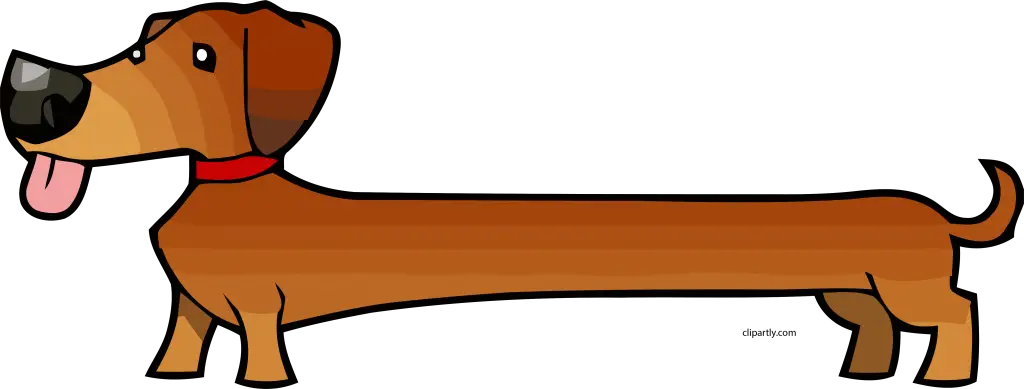 Long Cartoon Dog