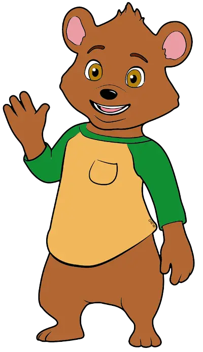 Cute Cartoon Bear Character