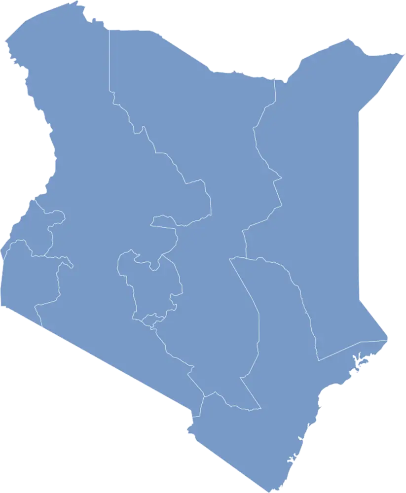 Kenya Map Outline