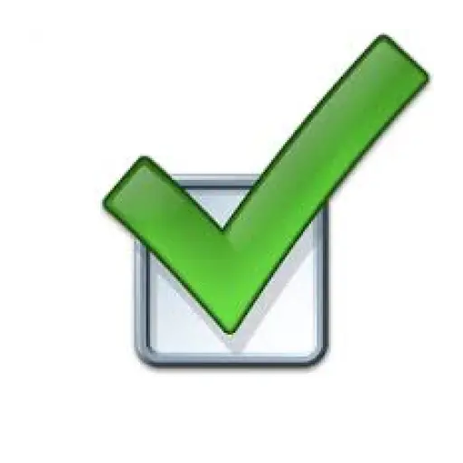 Green Checkmark Icon for Approval and Success