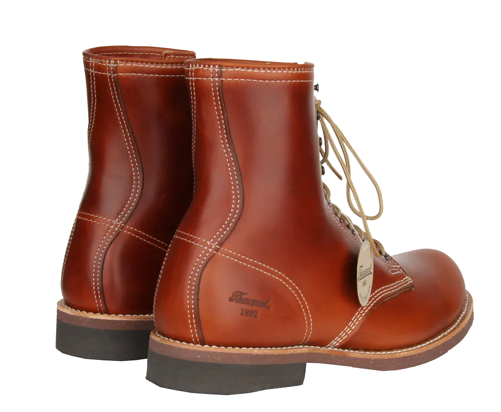 Rugged Brown Leather Boots for Outdoor Wear