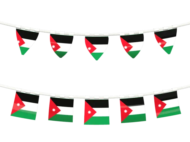 Jordan Flag Bunting