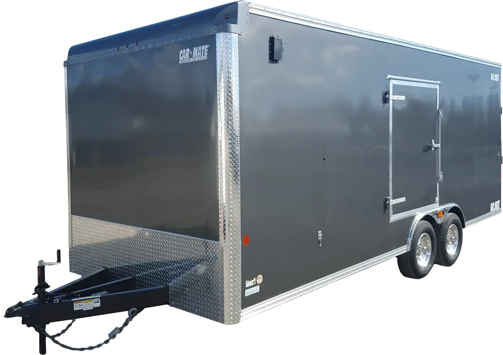 Black Cargo Trailer for Transportation