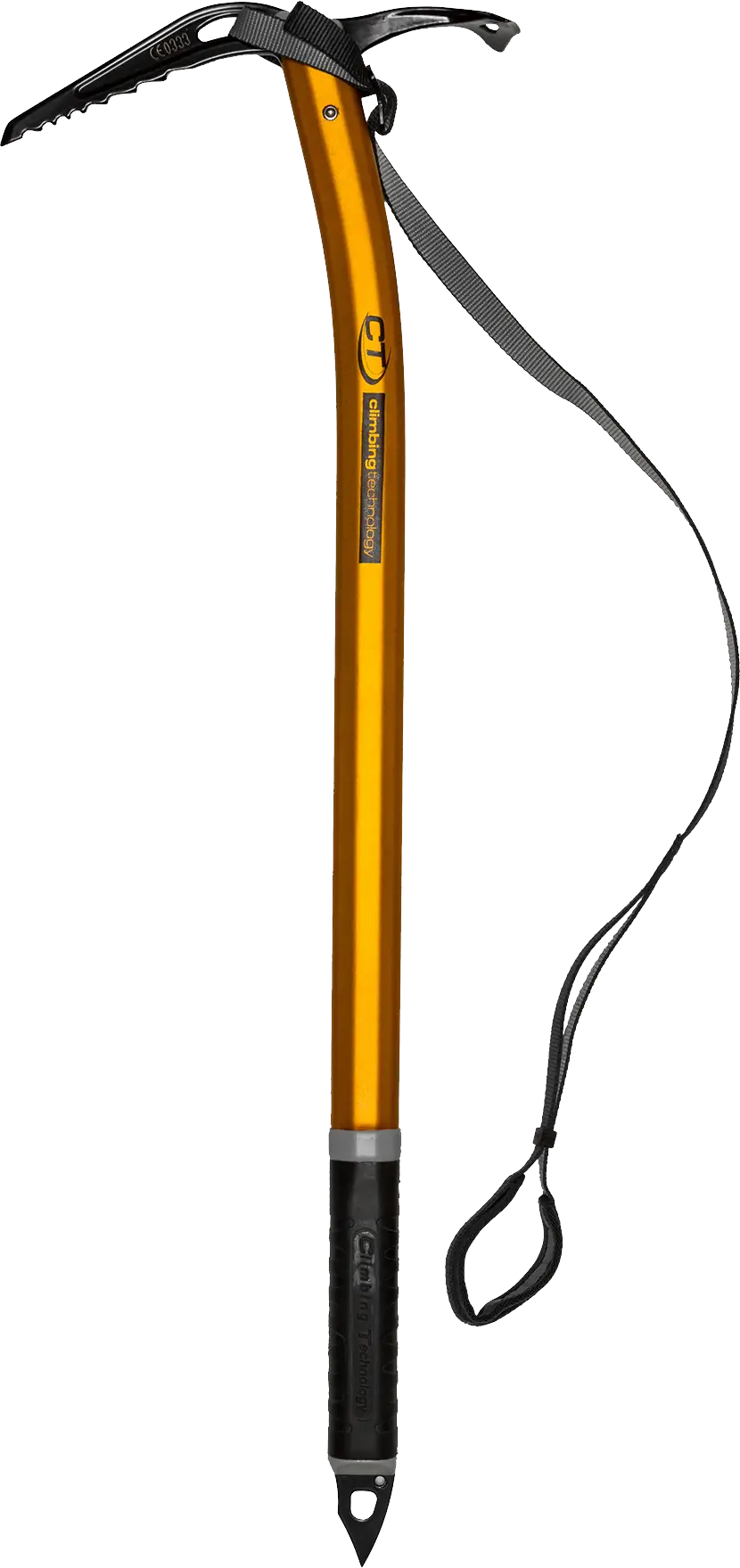 Orange Ice Axe for Climbing
