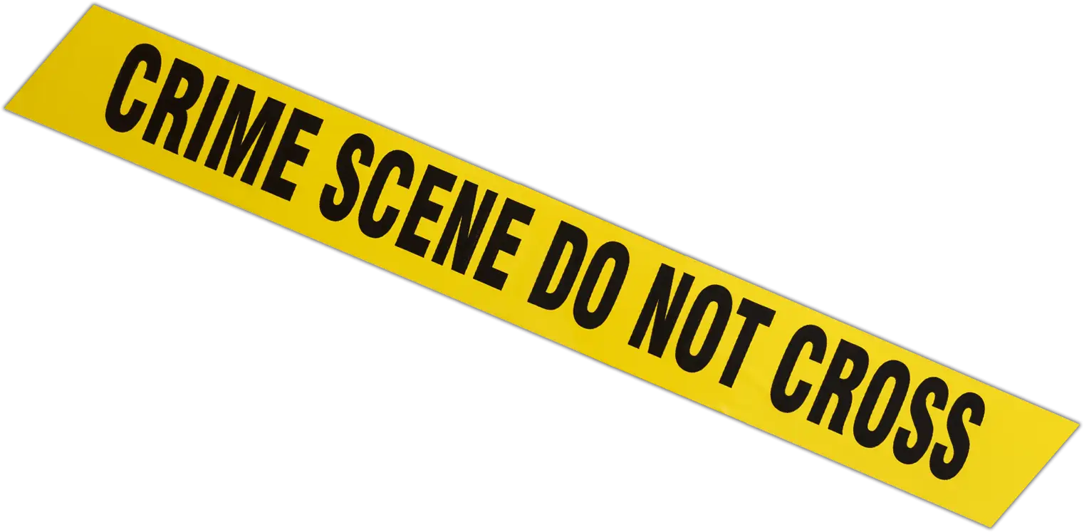 Crime Scene Do Not Cross Tape