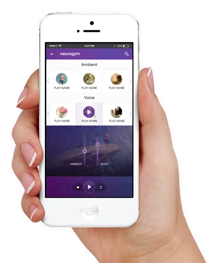 Smartphone with App Interface