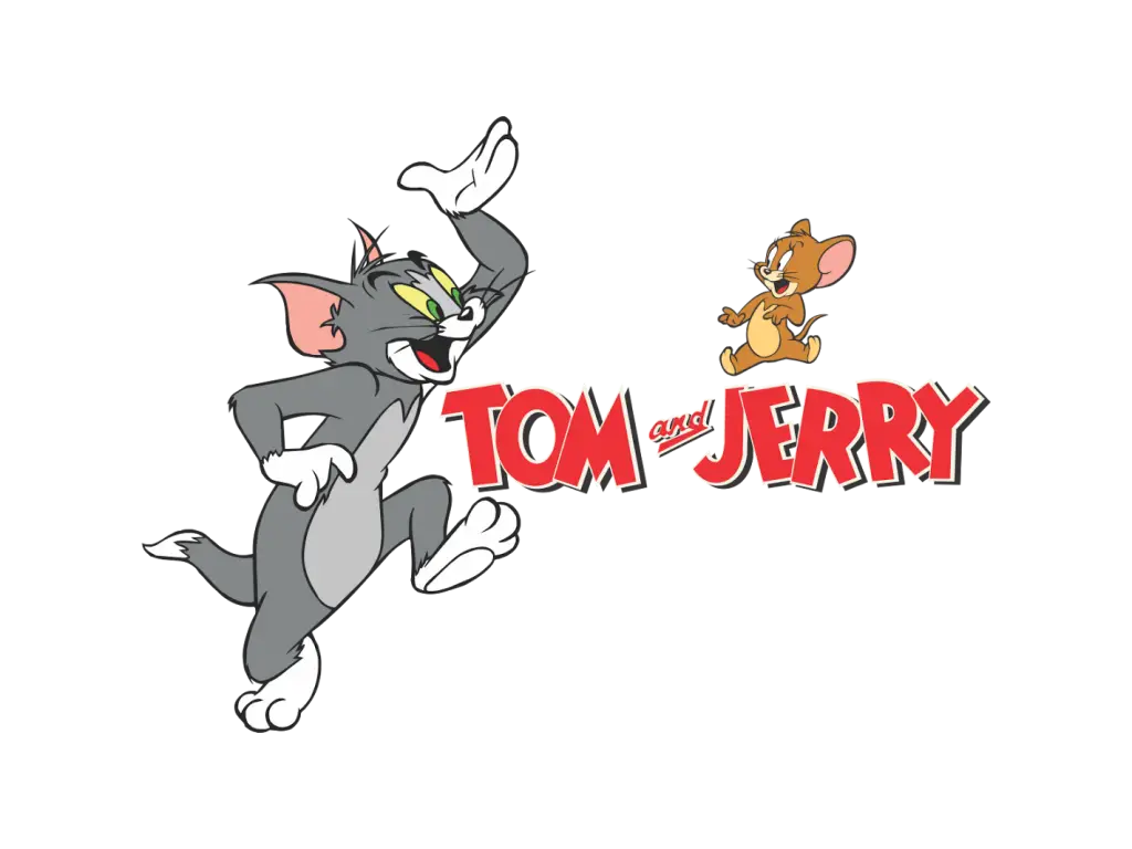 Tom and Jerry Cartoon Illustration