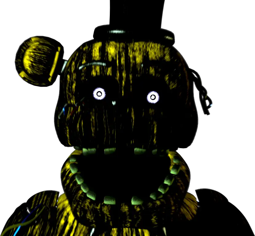 Creepy Animatronic Bear Illustration