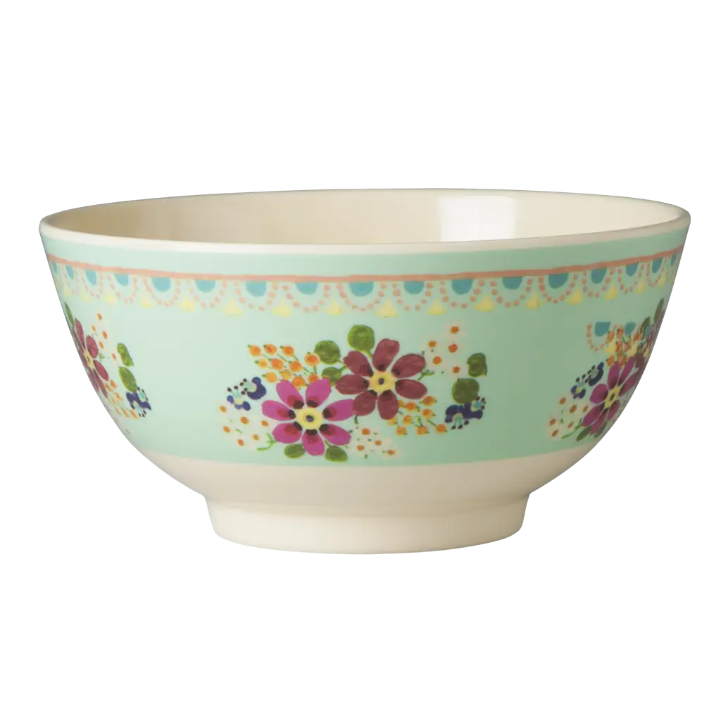 Beautiful Decorated Floral Ceramic Bowl