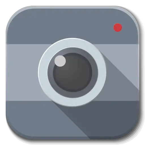 Flat Camera Icon Design
