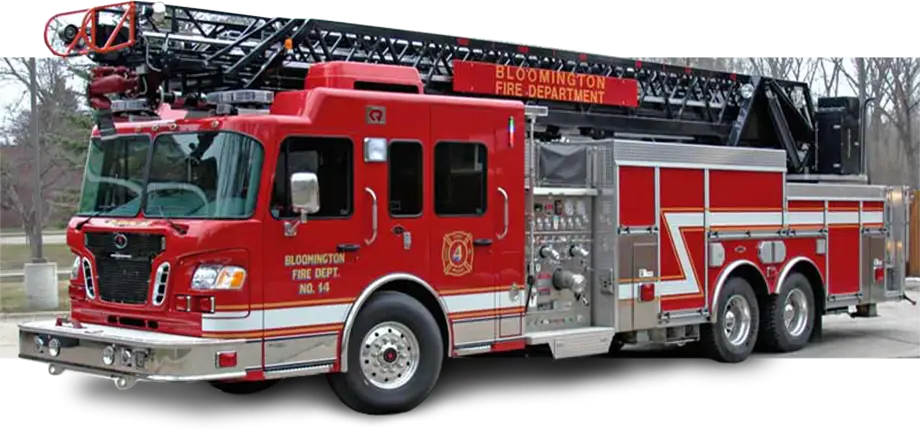 Red Fire Truck for Emergency Response