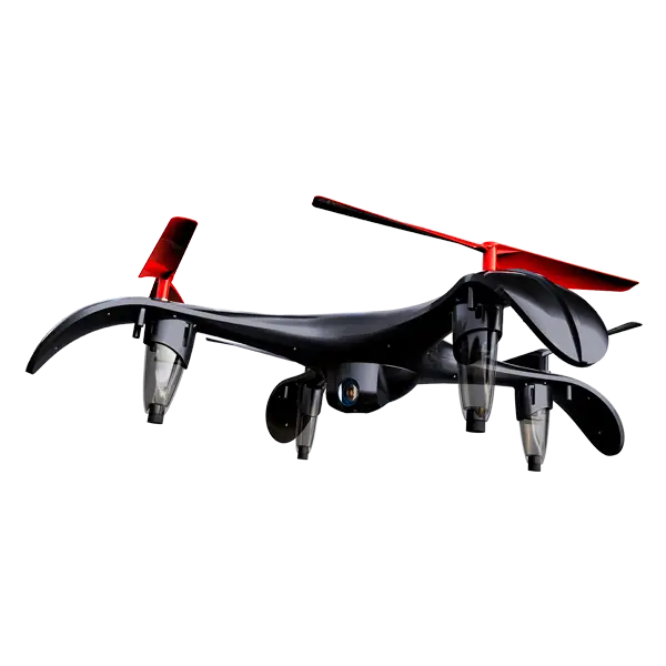 Black and Red Drone for Aerial Adventures