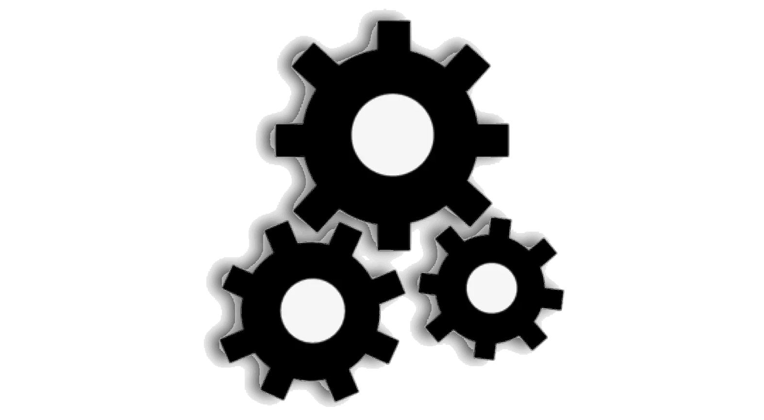 Black Mechanical Gears