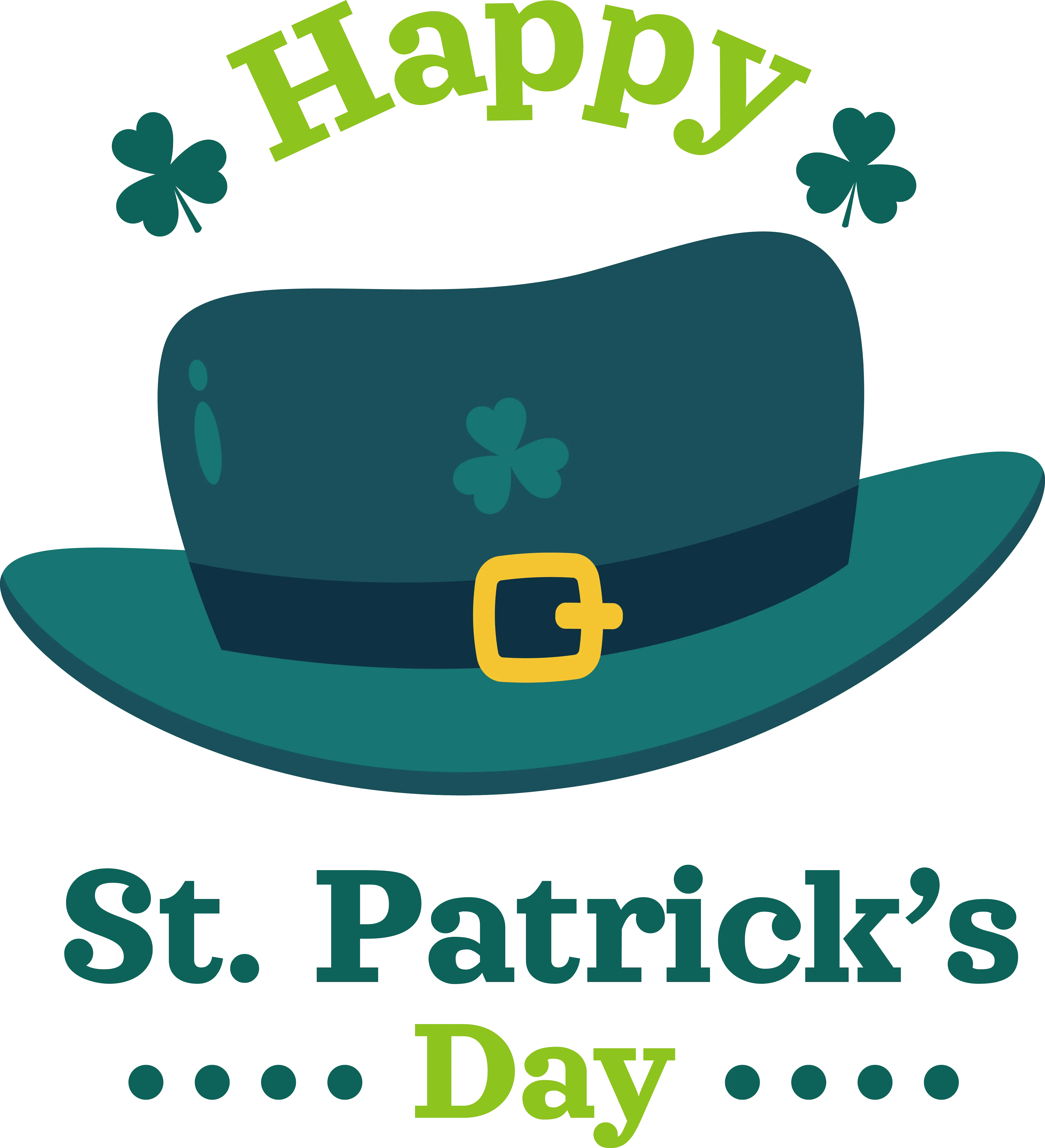Happy St. Patrick&#039;s Day Poster
