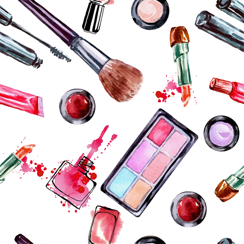 Colorful Makeup Products