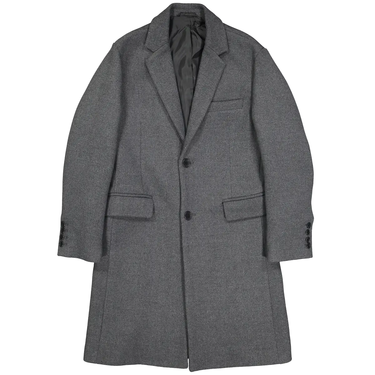 Gray Overcoat for Formal Wear