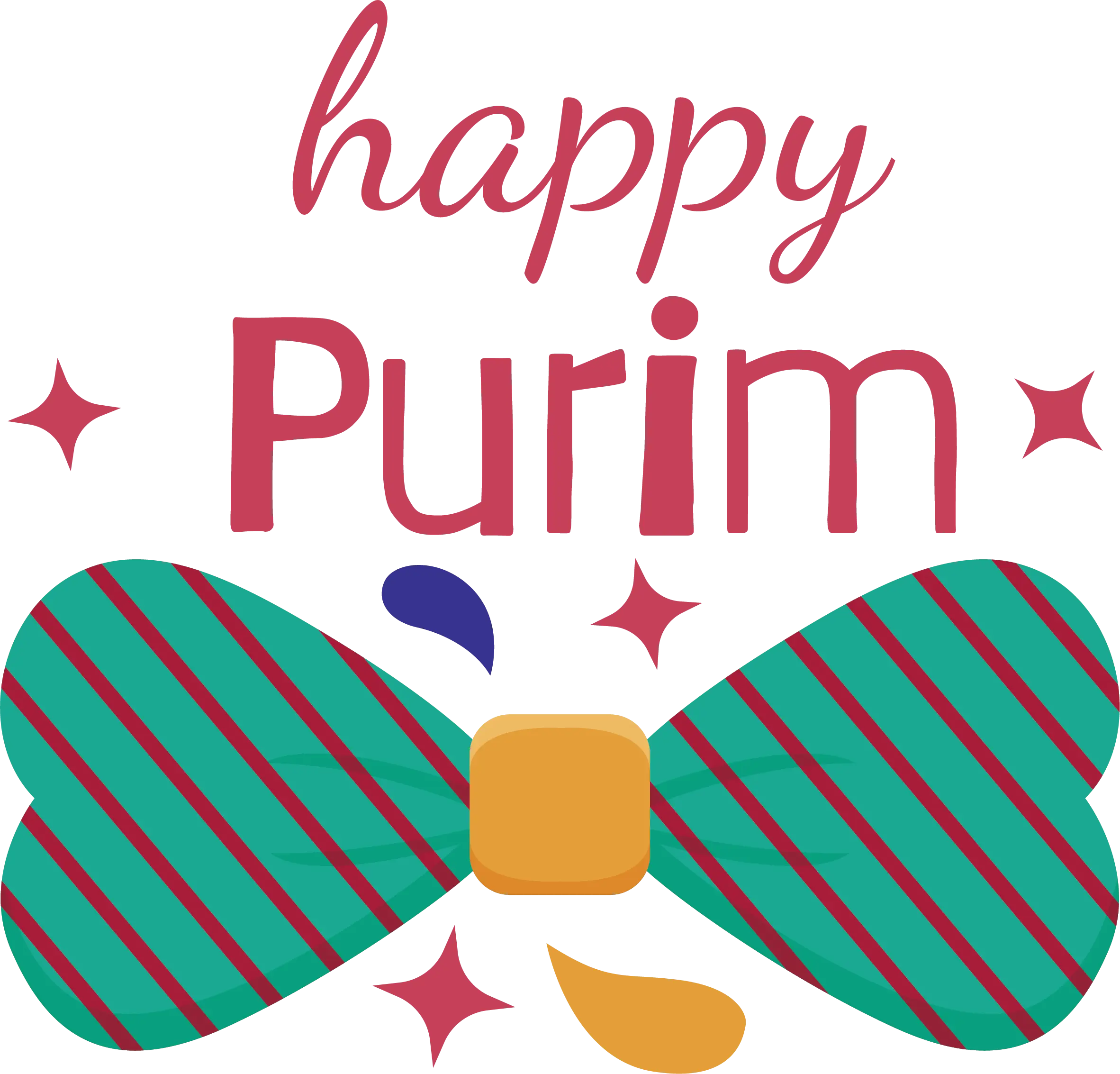 Bow Tie for Happy Purim