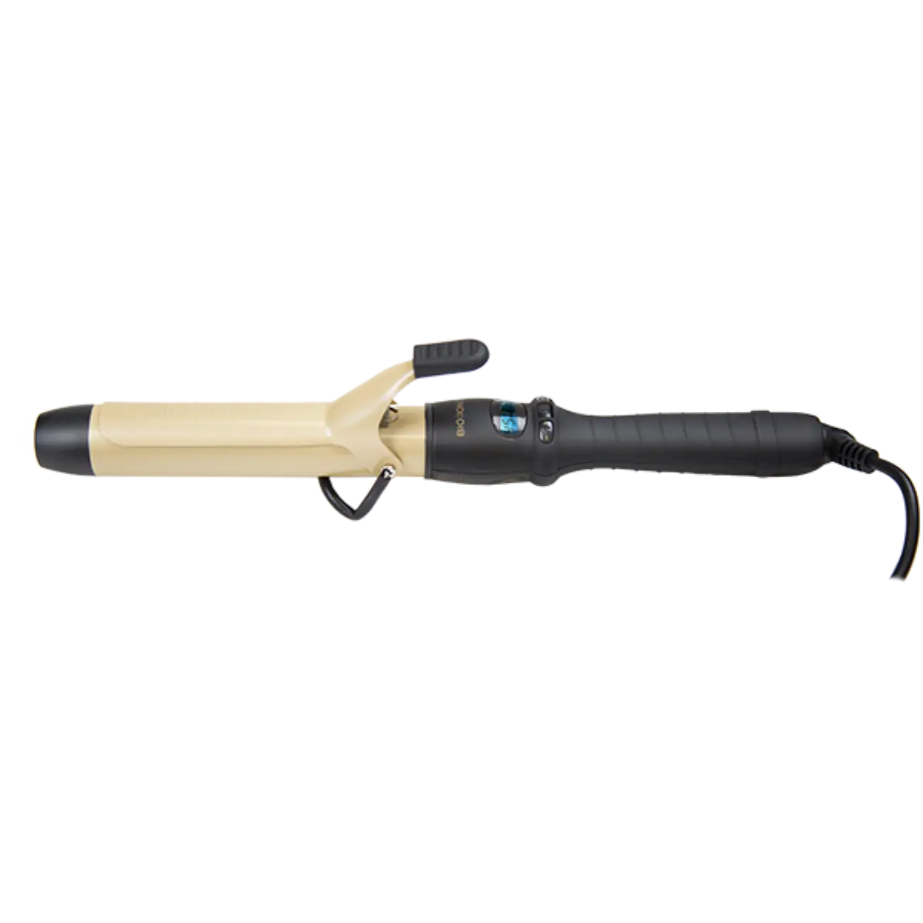 Gold and Black Curling Iron