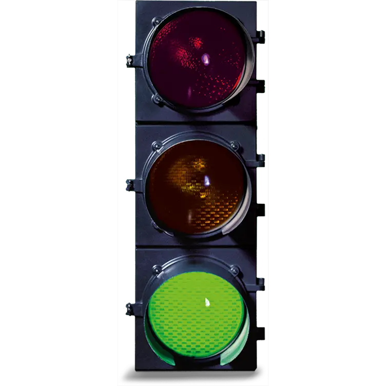 Illuminated Traffic Light System for Roads