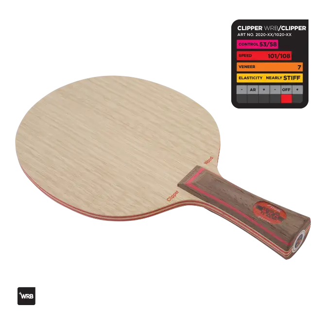 Table Tennis Paddle with Specifications