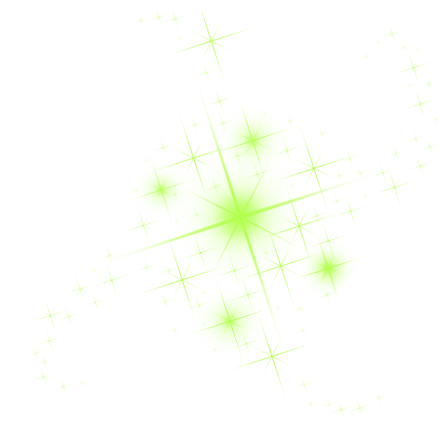 Green Sparkling Light Effect