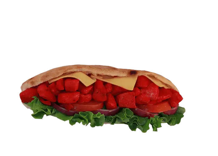 Delicious Sandwich with Lettuce and Cheese