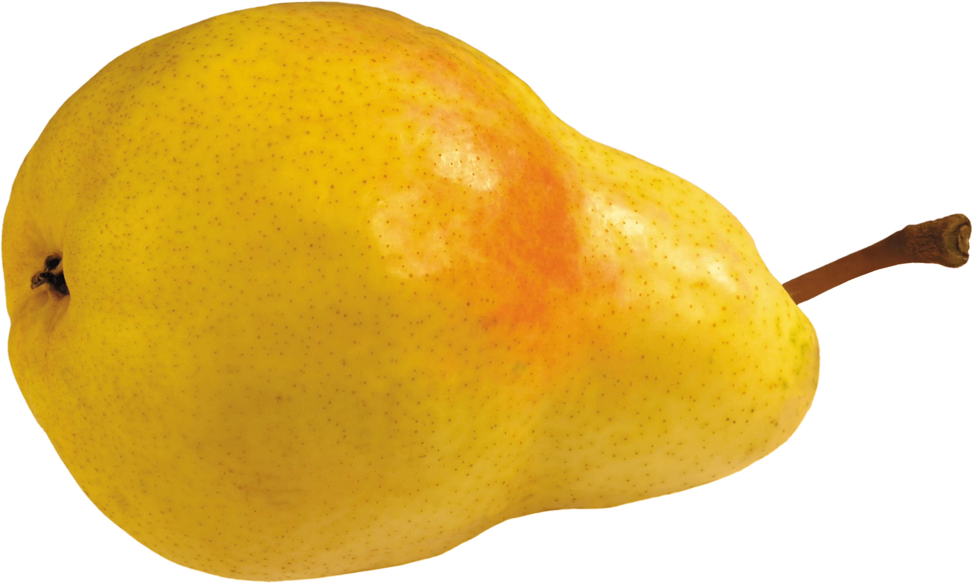 Bright Yellow Pear