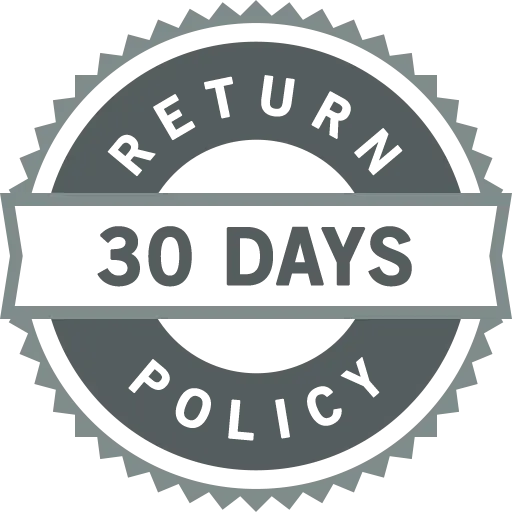 30 Days Return Policy Stamp