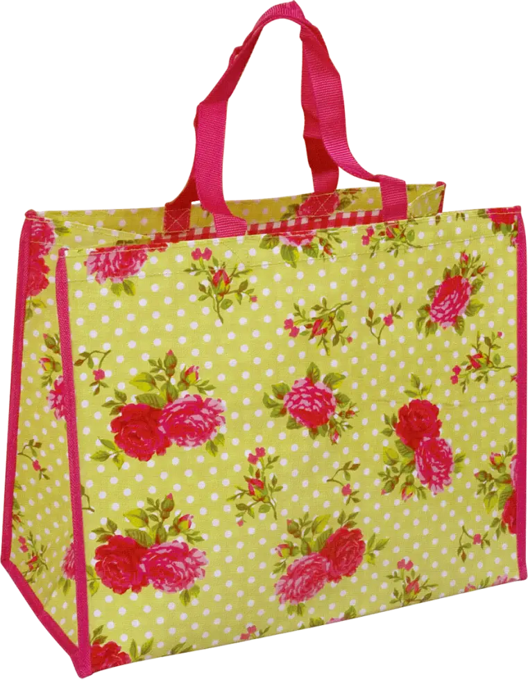Colorful Floral Tote Bag