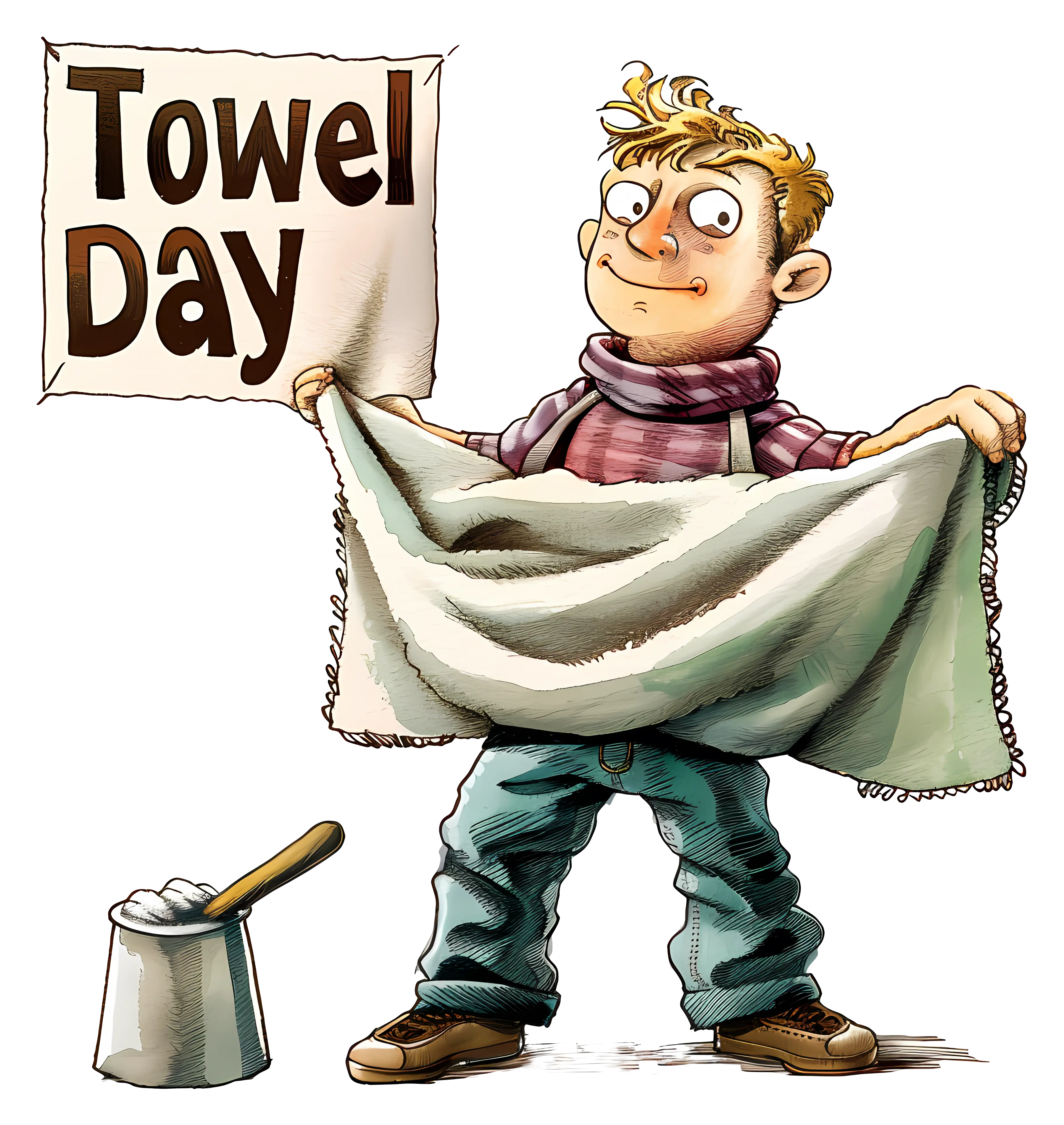 Celebration of Towel Day