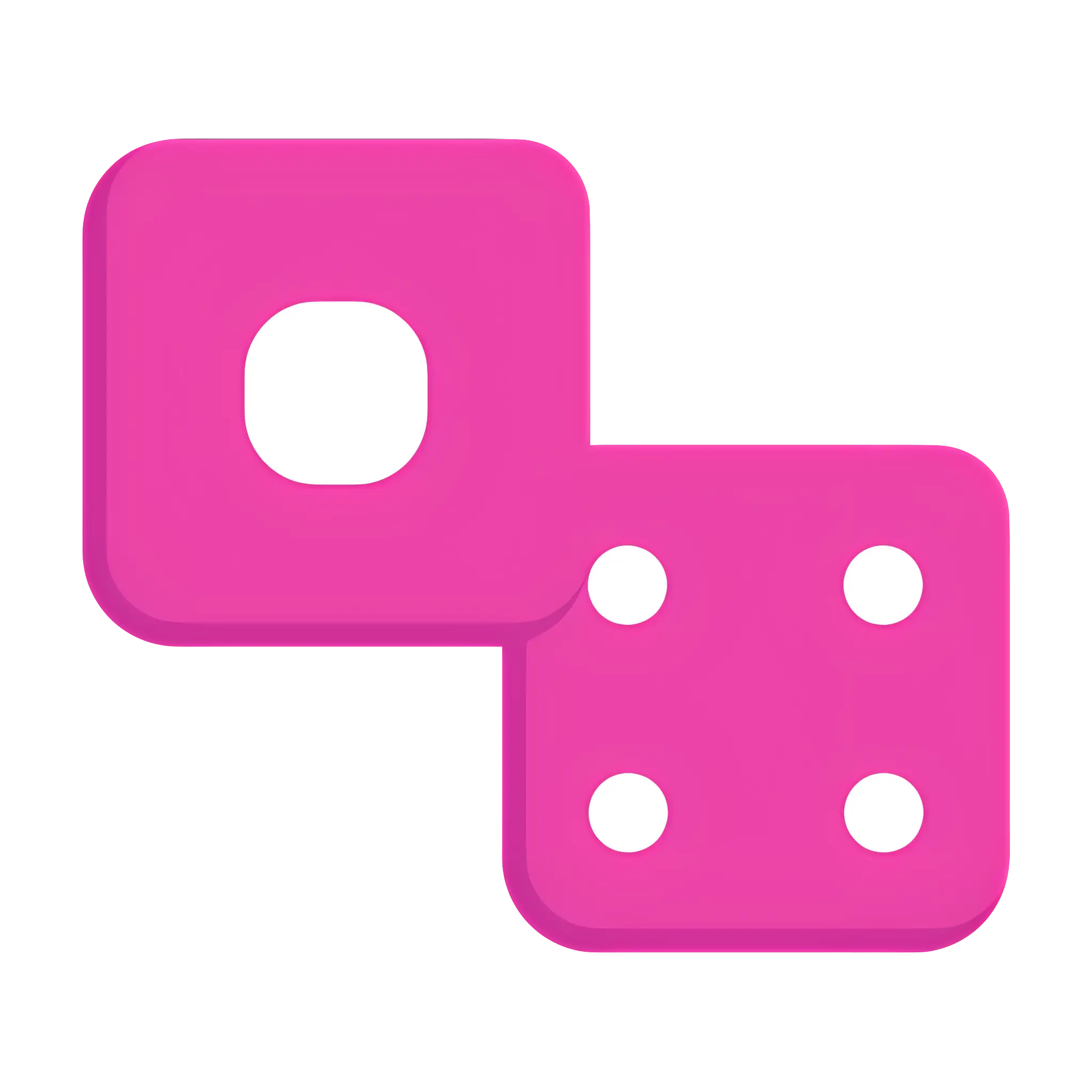 Pink Dice for Fun Games