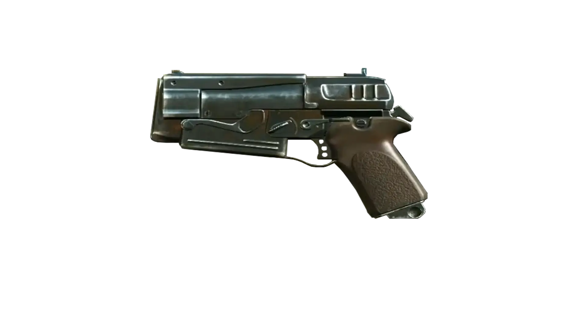 Futuristic Sci-Fi Handgun Design