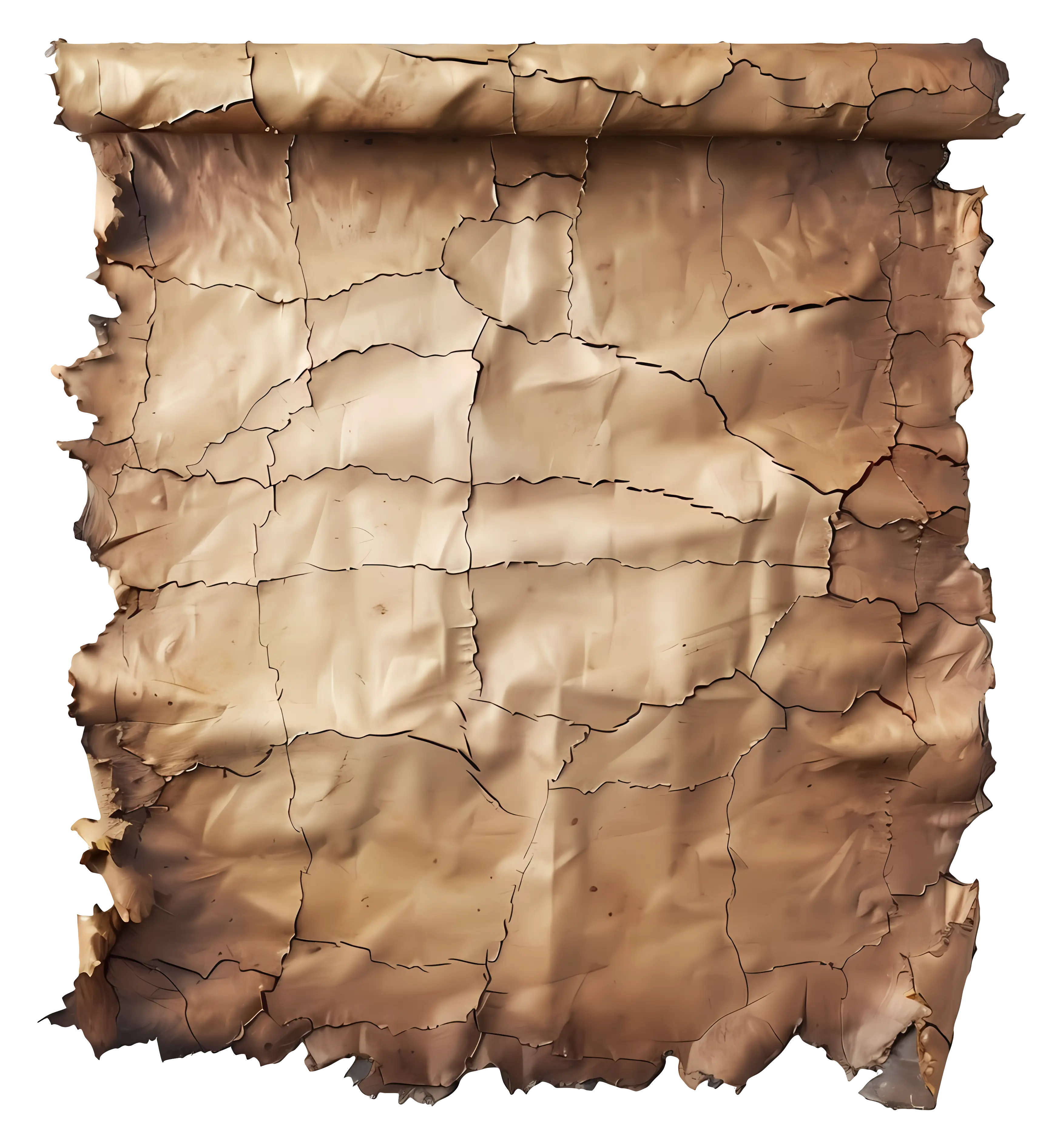 Aged Parchment Scroll
