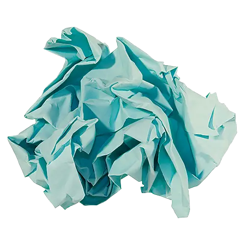 Crumpled Blue Paper Design