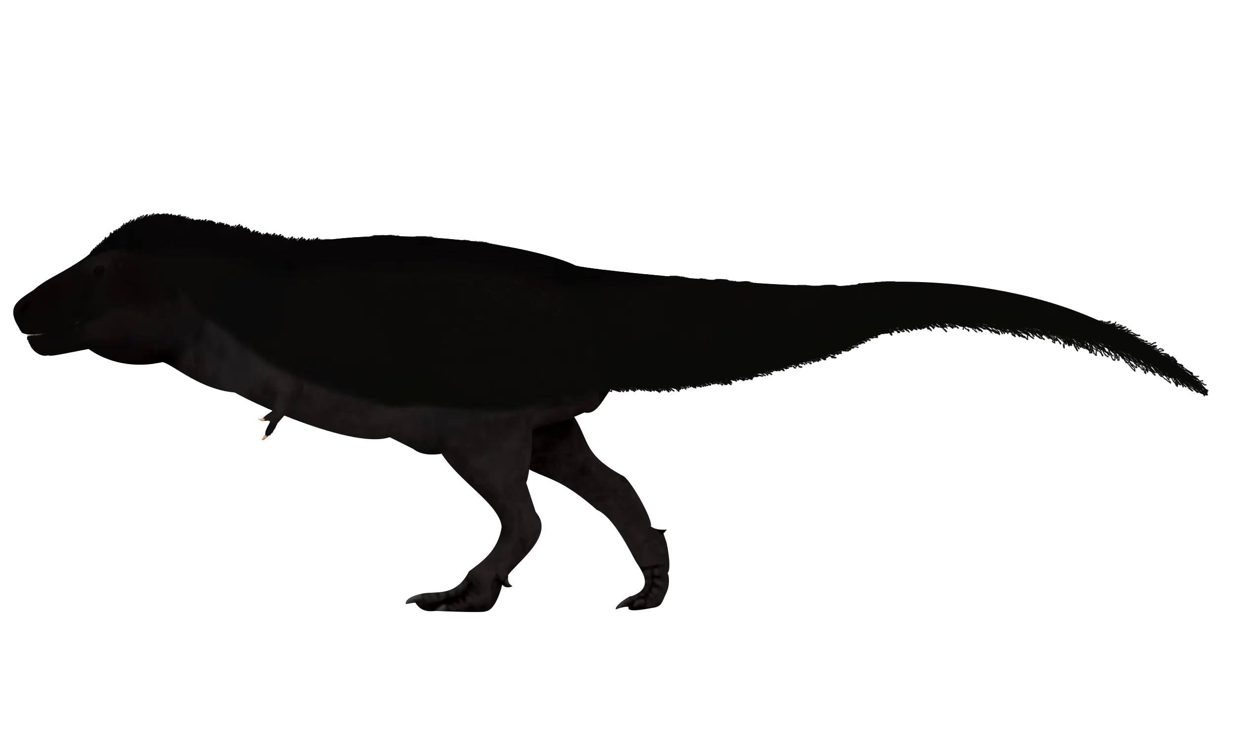 Silhouette of a T-Rex Dinosaur