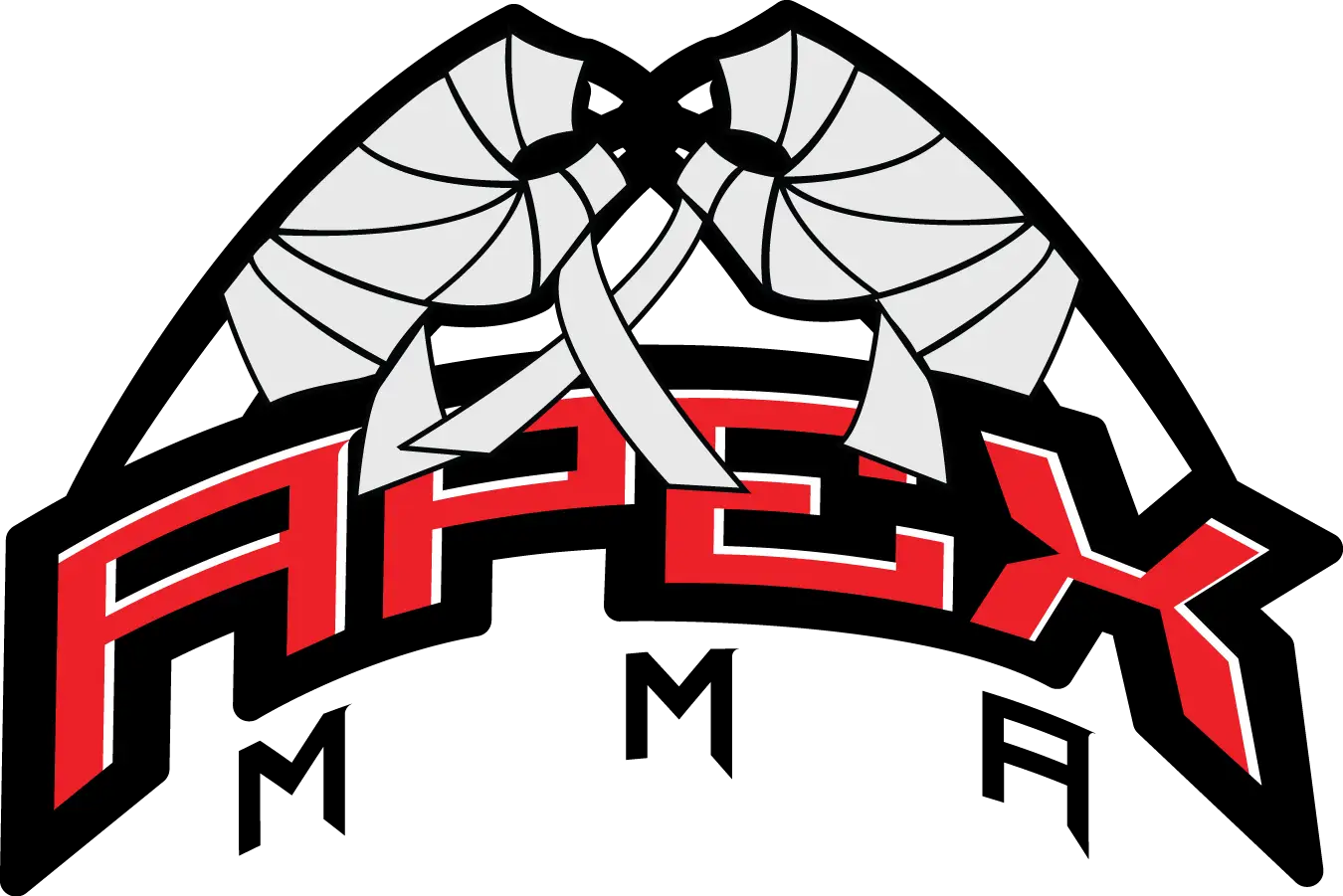 Apex MMA Logo with Gloves