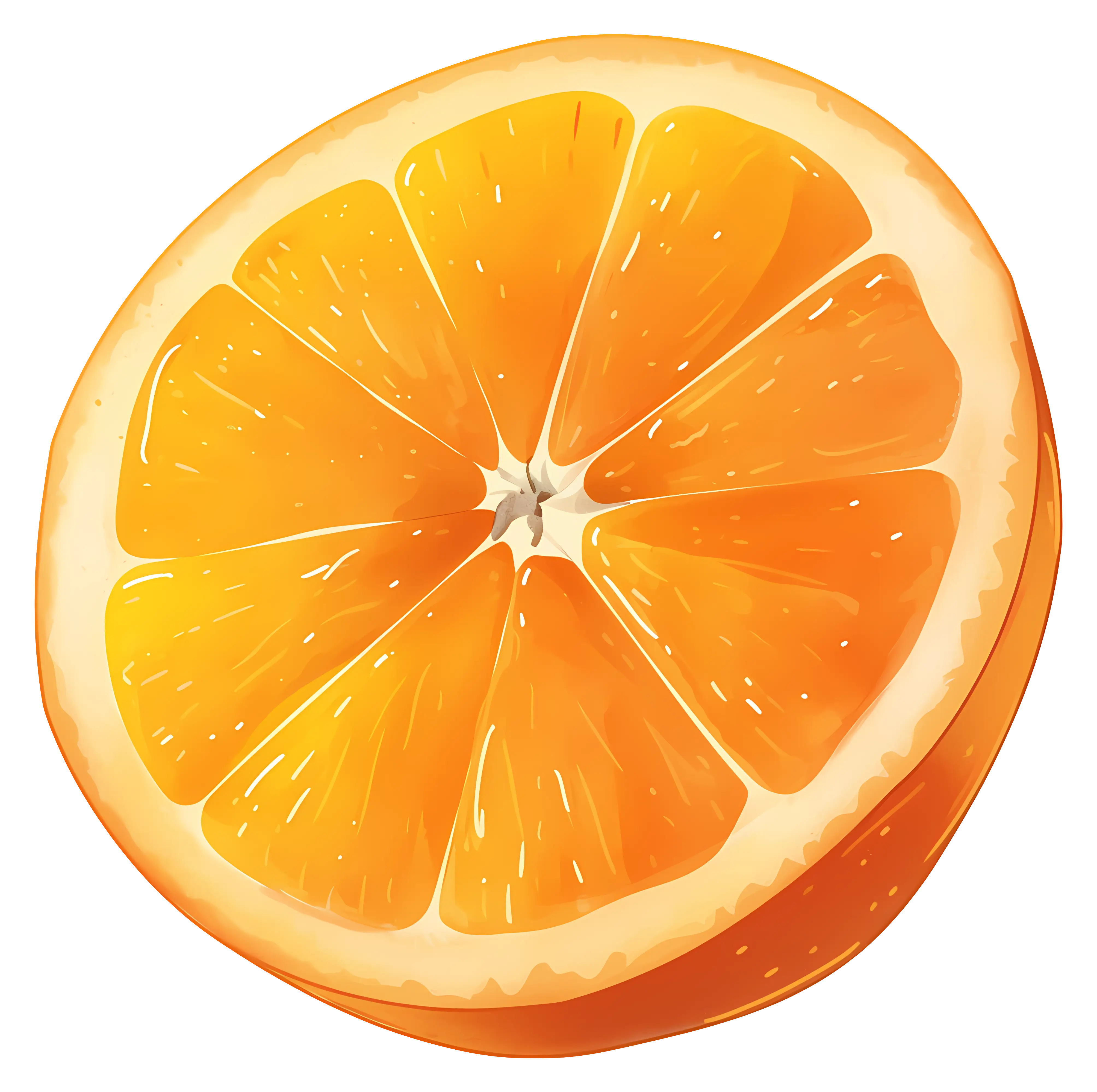 Fresh Orange Slice