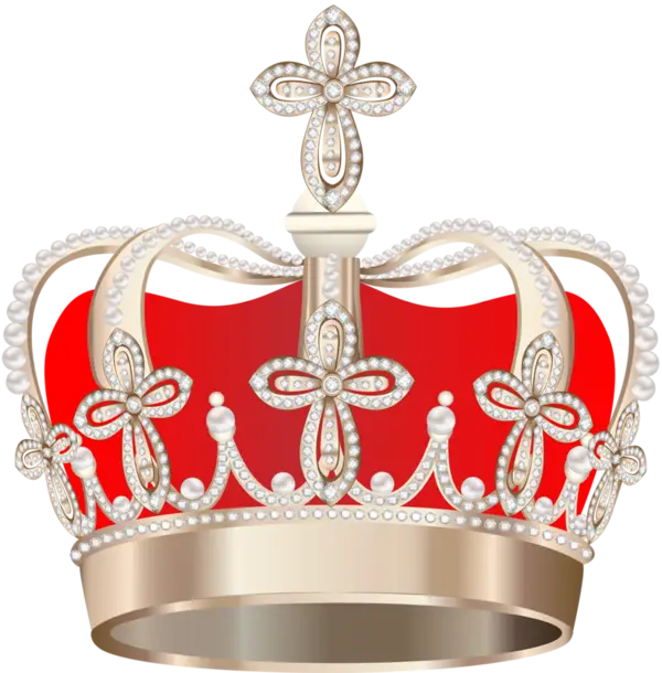 Royal Red and Gold Crown