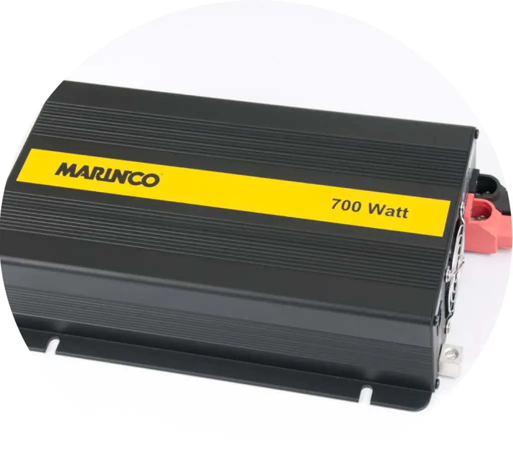 Portable Black and Yellow Power Inverter
