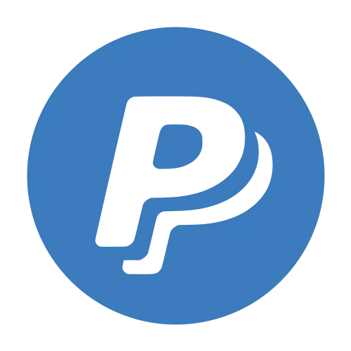Blue PayPal Logo