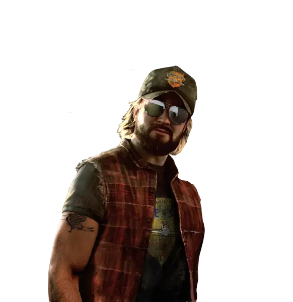 Video Game Character with Hat