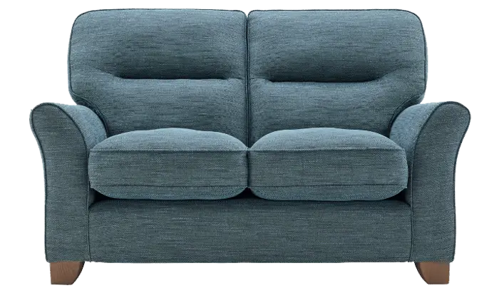 Blue Fabric Couch for Home Interiors