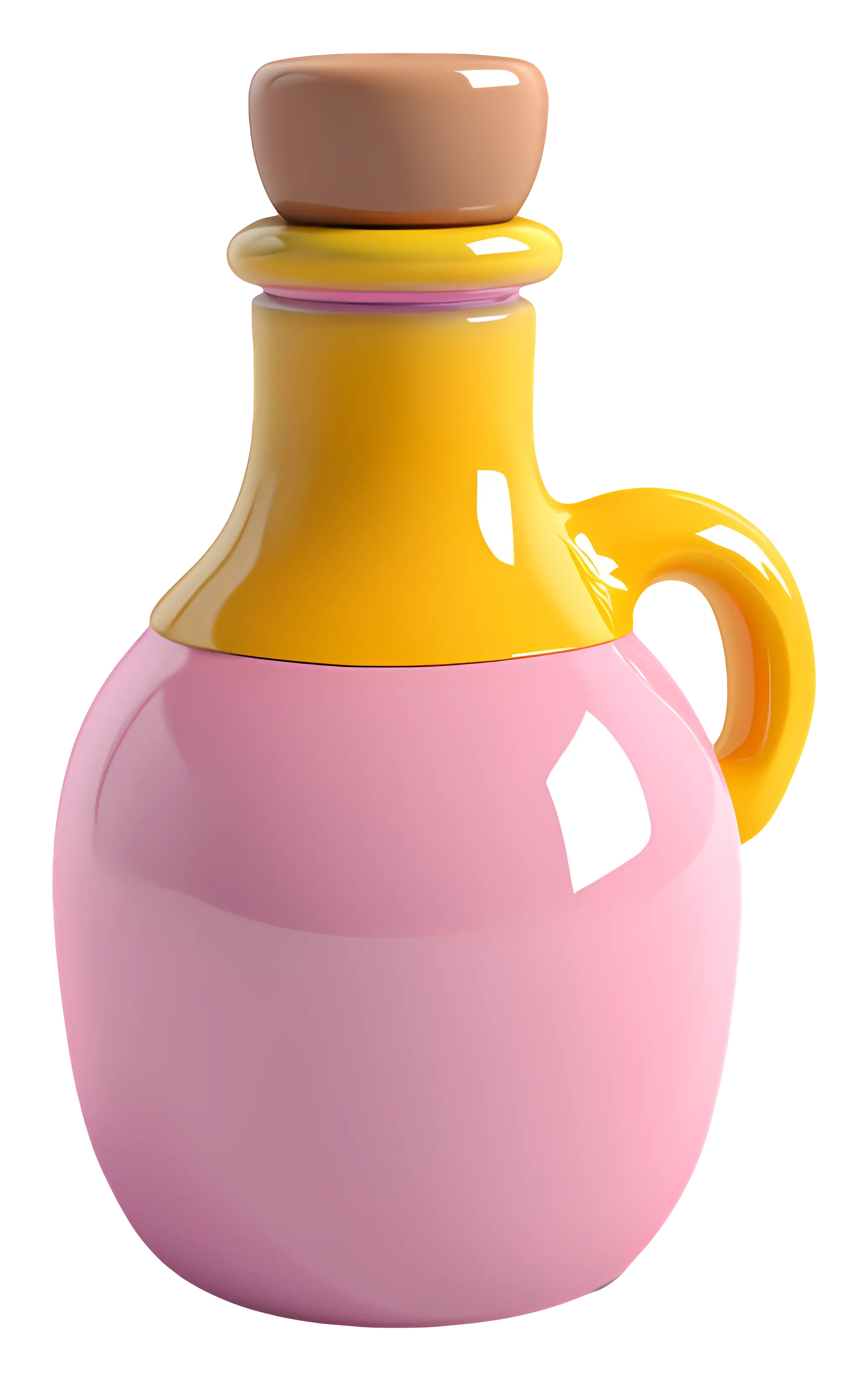 Colorful Bottle with Cap