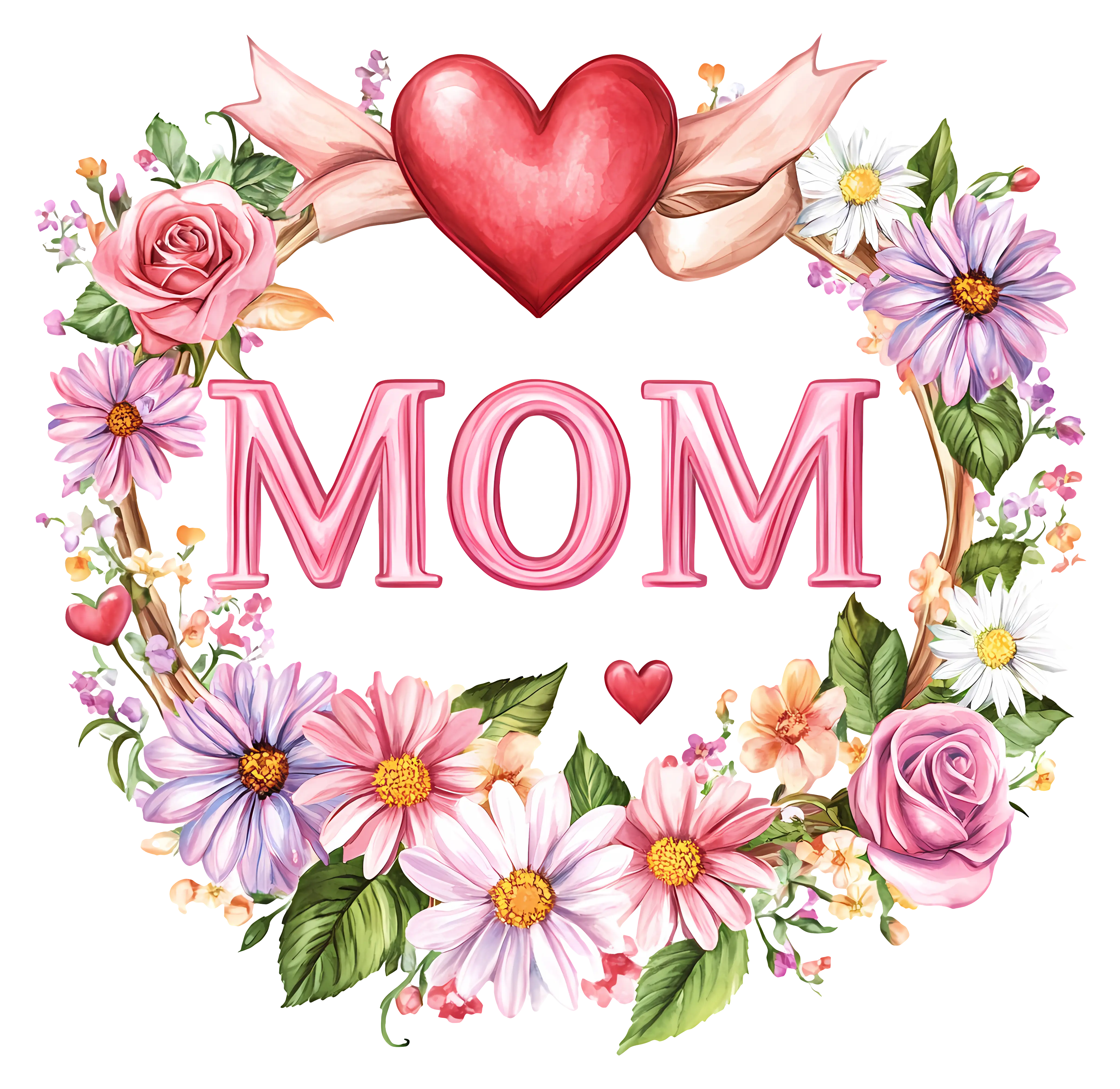 Floral Wreath for Mom