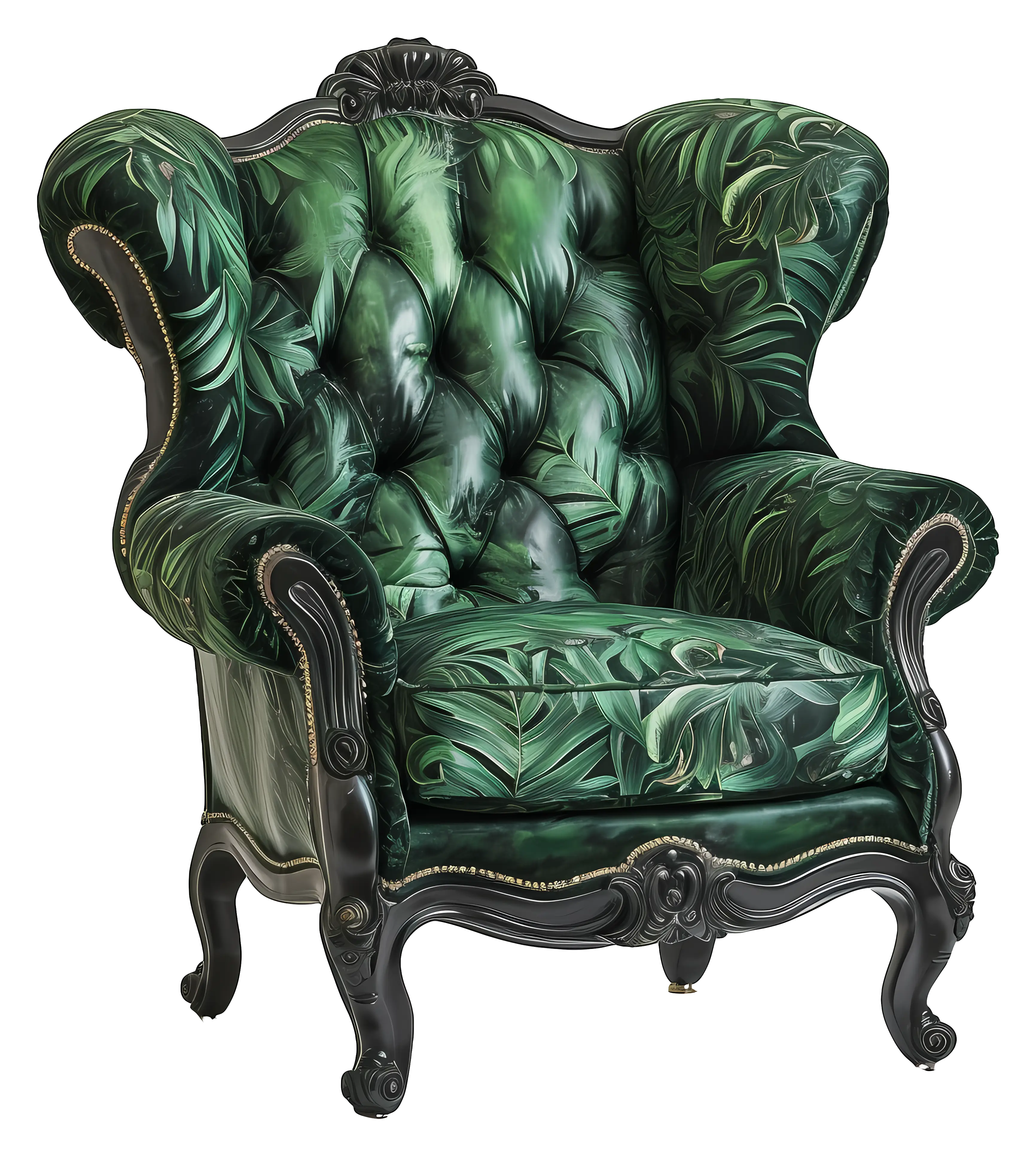 Green Vintage Armchair