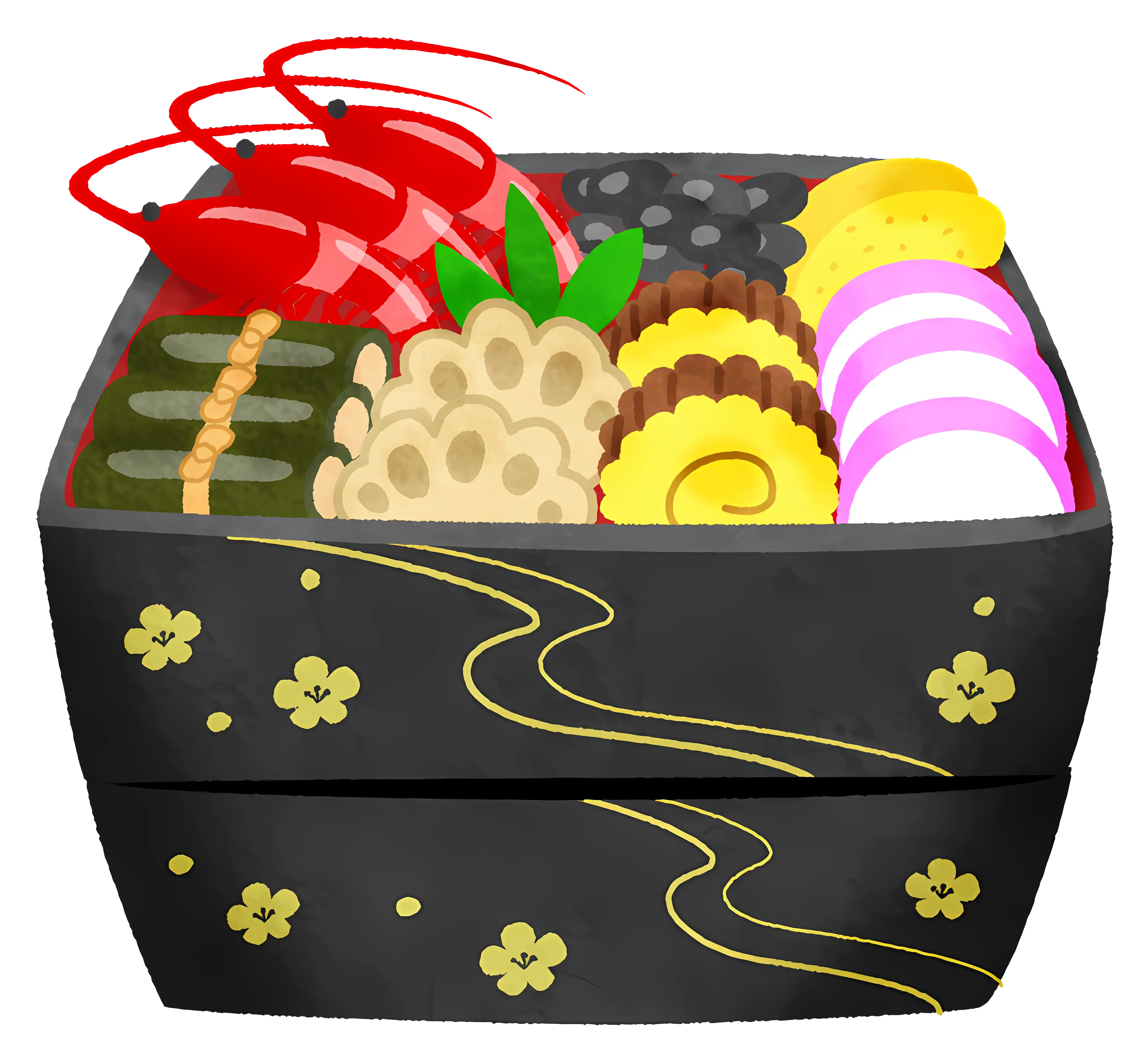 Traditional Japanese Bento Box